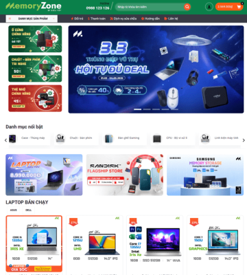 Theme wordpress bán máy tính 12