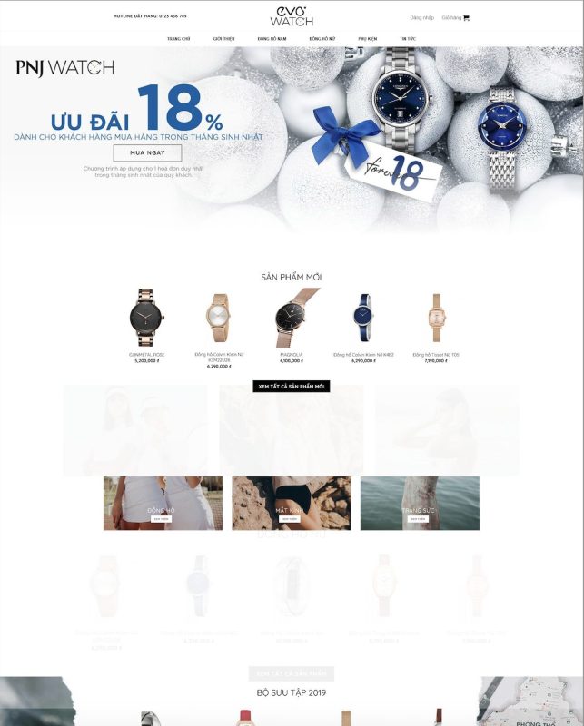 Theme wordpress đồng hồ 5
