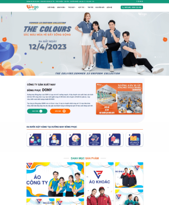 Theme wordpress công ty may mặc đồng phục 4